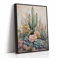 AL0246 - Premium Art Print - Black Framed Canvas image 1