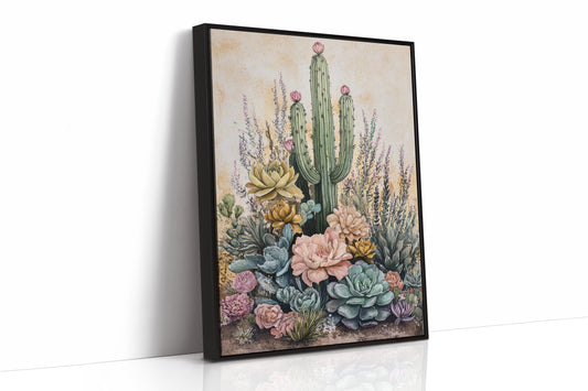 AL0246 - Premium Art Print - Black Framed Canvas image 1