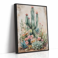 AL0248 - Premium Art Print - Black Framed Canvas image 1