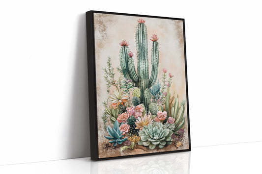 AL0248 - Premium Art Print - Black Framed Canvas image 1