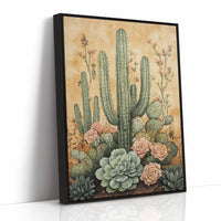 AL0249 - Premium Art Print - Black Framed Canvas image 1