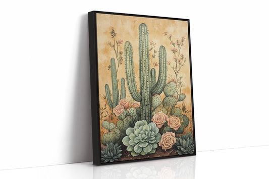 AL0249 - Premium Art Print - Black Framed Canvas image 1
