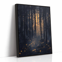 AL0252 - Premium Art Print - Black Framed Canvas image 1