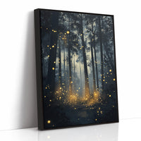 AL0253 - Premium Art Print - Black Framed Canvas image 1