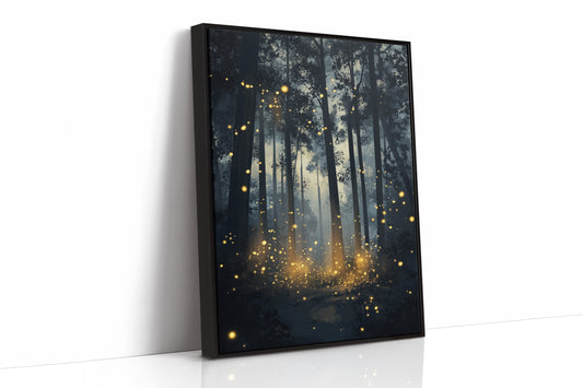 AL0253 - Premium Art Print - Black Framed Canvas image 1