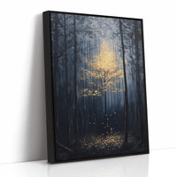 AL0254 - Premium Art Print - Black Framed Canvas image 1