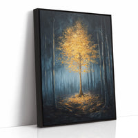 AL0255 - Premium Art Print - Black Framed Canvas image 1
