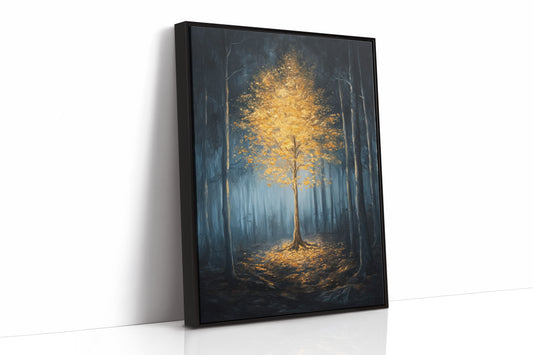AL0255 - Premium Art Print - Black Framed Canvas image 1