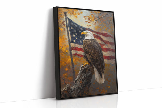 AL0257 - Premium Art Print - Black Framed Canvas image 1