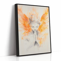 AL0259 - Premium Art Print - Black Framed Canvas image 1