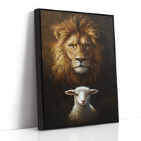 AL0260 - Premium Art Print - Black Framed Canvas image 1