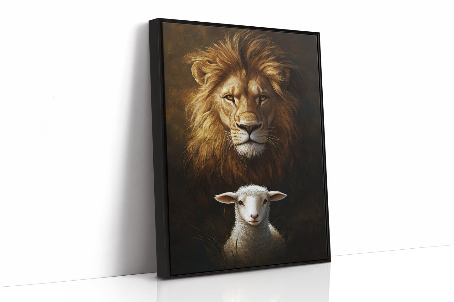 AL0260 - Premium Art Print - Black Framed Canvas image 1