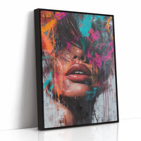 AL0261 - Premium Art Print - Black Framed Canvas image 1