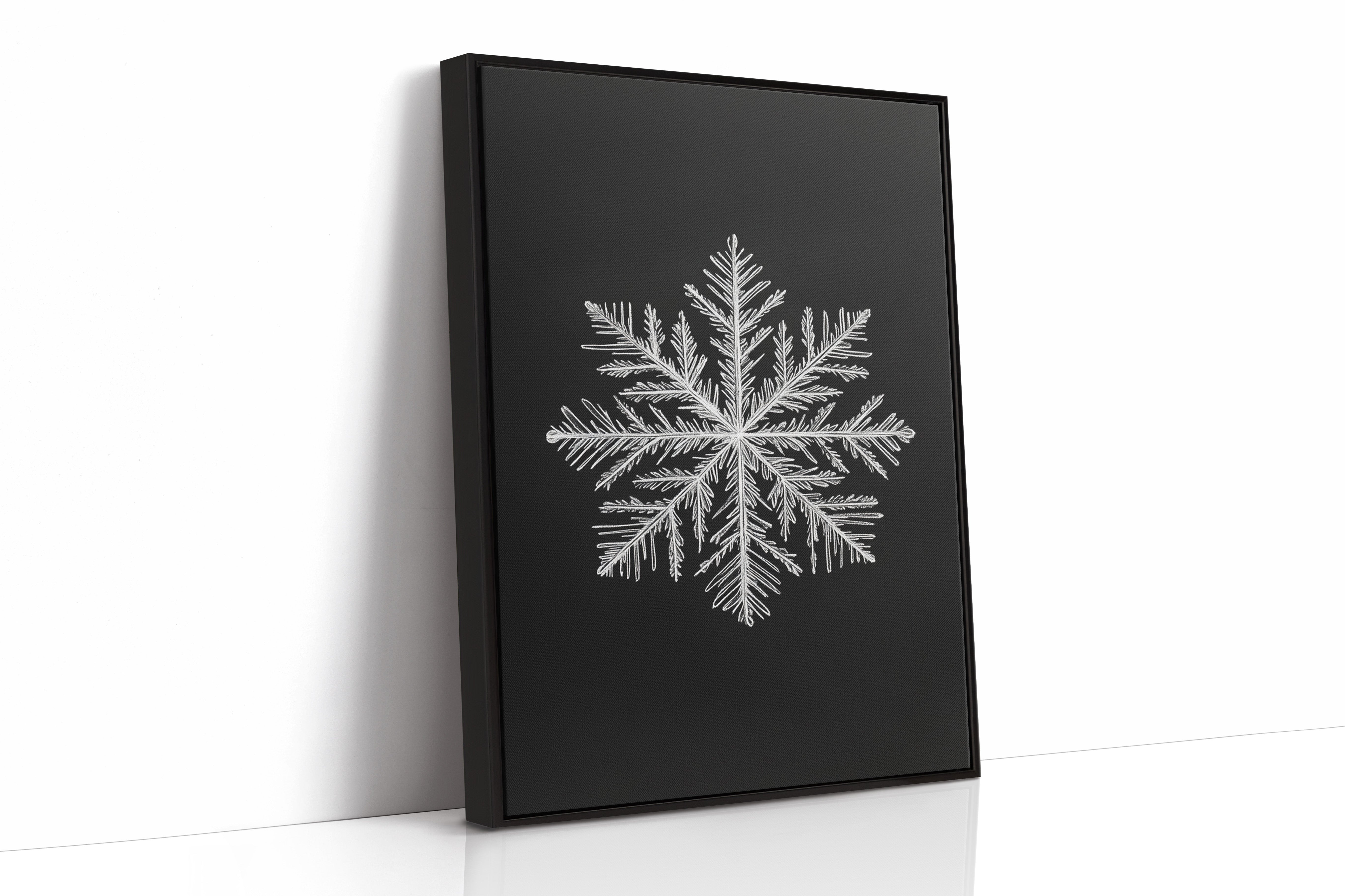 AL0268 - Premium Art Print - Black Framed Canvas image 1