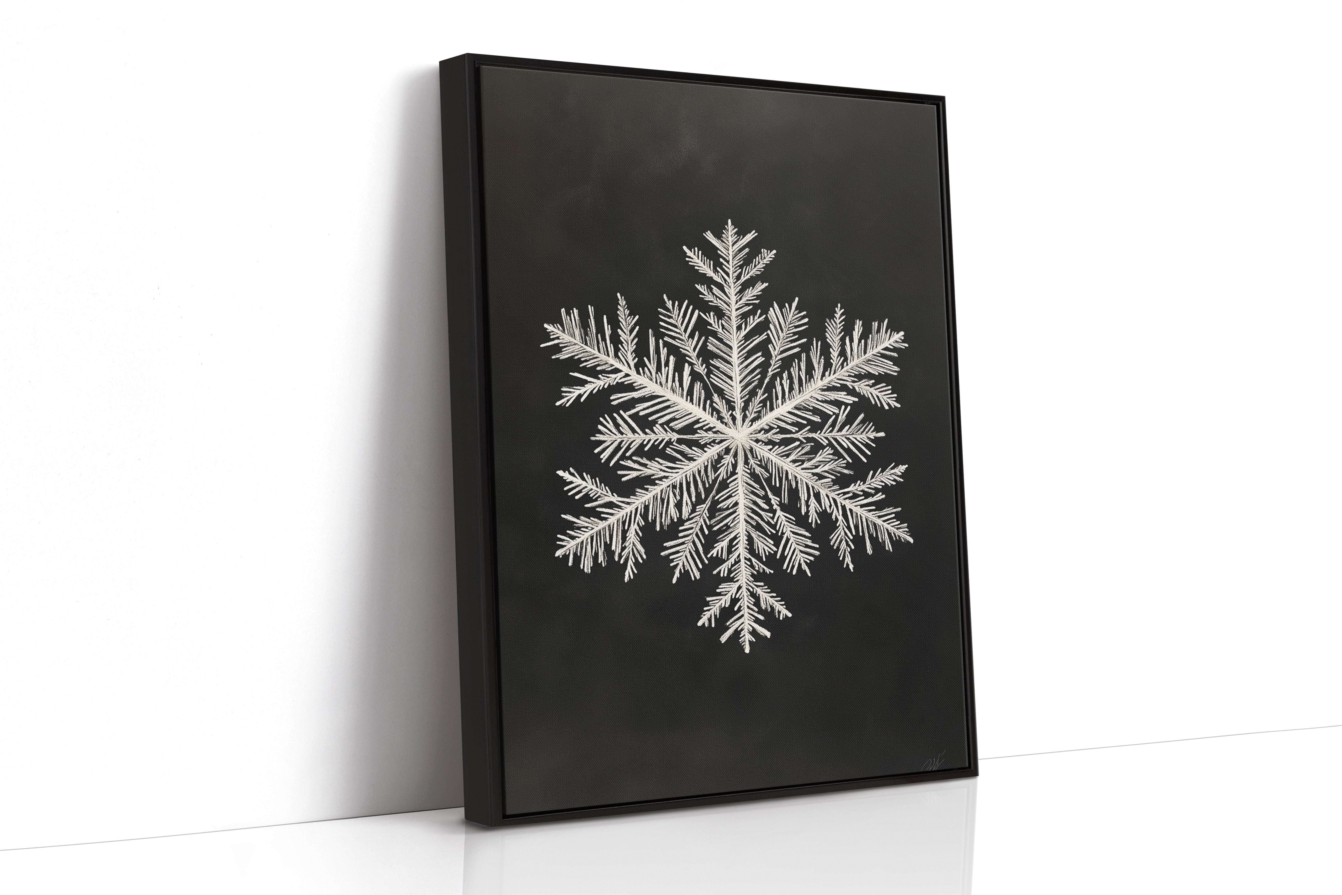 AL0269 - Premium Art Print - Black Framed Canvas image 1