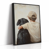 AL0270 - Premium Art Print - Black Framed Canvas image 1