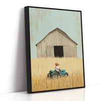 AL0272 - Premium Art Print - Black Framed Canvas image 1