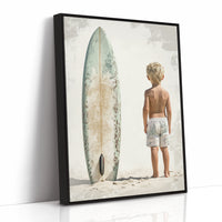 AL0273 - Premium Art Print - Black Framed Canvas image 1
