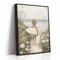 AL0278 - Premium Art Print - Black Framed Canvas image 1