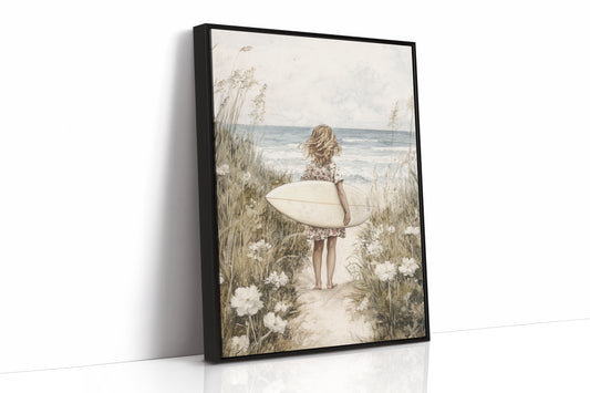 AL0278 - Premium Art Print - Black Framed Canvas image 1