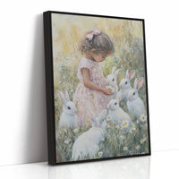 AL0279 - Premium Art Print - Black Framed Canvas image 1