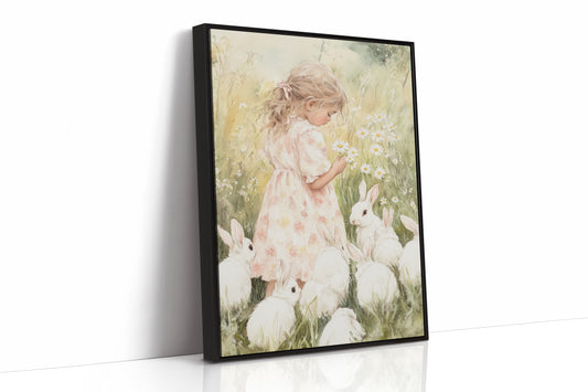 AL0280 - Premium Art Print - Black Framed Canvas image 1