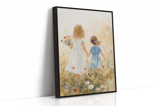 AL0281 - Premium Art Print - Black Framed Canvas image 1