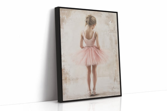 AL0283 - Premium Art Print - Black Framed Canvas image 1