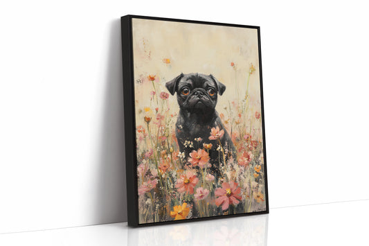 AL0296 - Premium Art Print - Black Framed Canvas image 1