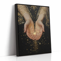 AL0297 - Premium Art Print - Black Framed Canvas image 1