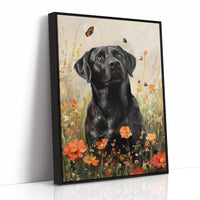 AL0298 - Premium Art Print - Black Framed Canvas image 1