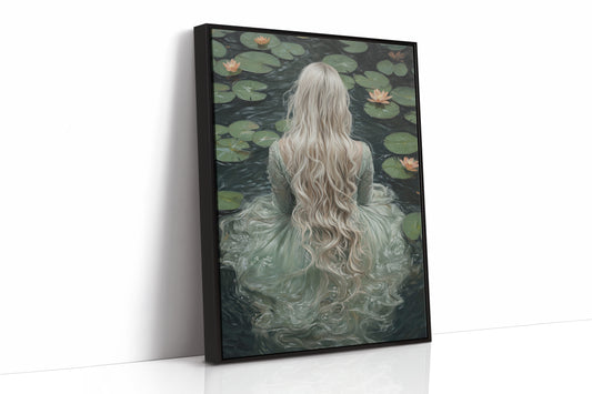 AL0299 - Premium Art Print - Black Framed Canvas image 1