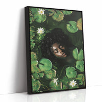 AL0304 - Premium Art Print - Black Framed Canvas image 1