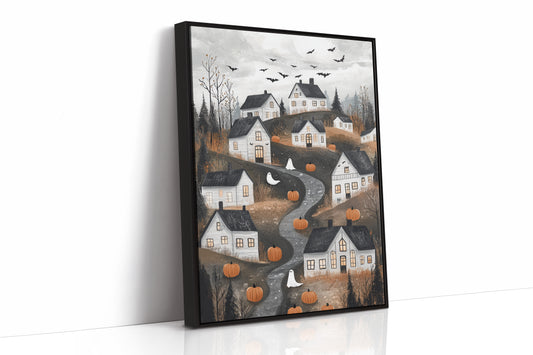 AL0308 - Premium Art Print - Black Framed Canvas image 1