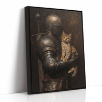 AL0309 - Premium Art Print - Black Framed Canvas image 1
