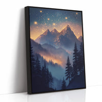 AL0314 - Premium Art Print - Black Framed Canvas image 1