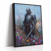 AL0315 - Premium Art Print - Black Framed Canvas image 1
