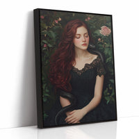 AL0320 - Premium Art Print - Black Framed Canvas image 1