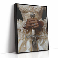 AL0321 - Premium Art Print - Black Framed Canvas image 1