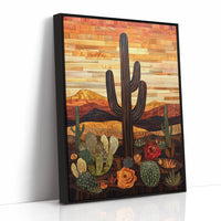 AL0446 - Premium Art Print - Black Framed Canvas image 1