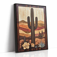 AL0447 - Premium Art Print - Black Framed Canvas image 1