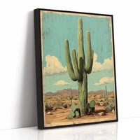 AL0448 - Premium Art Print - Black Framed Canvas image 1