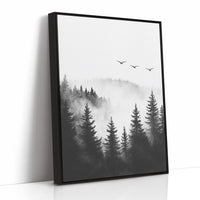 AL0450 - Premium Art Print - Black Framed Canvas image 1