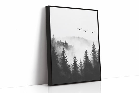 AL0450 - Premium Art Print - Black Framed Canvas image 1