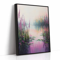 AL0728 - Premium Art Print - Black Framed Canvas image 1