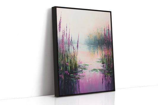 AL0728 - Premium Art Print - Black Framed Canvas image 1