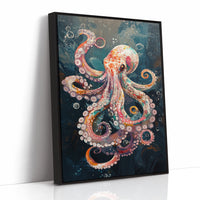 AL0729 - Premium Art Print - Black Framed Canvas image 1