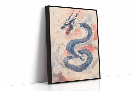 AL0731 - Premium Art Print - Black Framed Canvas image 1