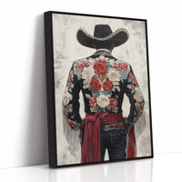 AL0732 - Premium Art Print - Black Framed Canvas image 1
