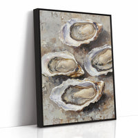 AL0736 - Premium Art Print - Black Framed Canvas image 1